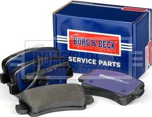 Borg & Beck BBP2267 - Kit de plaquettes de frein, frein à disque cwaw.fr