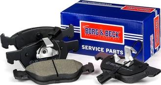 Borg & Beck BBP2200 - Kit de plaquettes de frein, frein à disque cwaw.fr