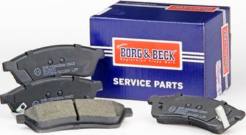 Borg & Beck BBP2211 - Kit de plaquettes de frein, frein à disque cwaw.fr