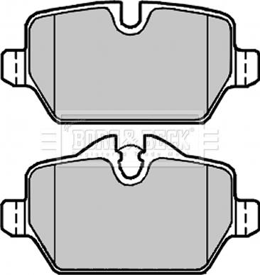 Borg & Beck BBP2285 - Kit de plaquettes de frein, frein à disque cwaw.fr