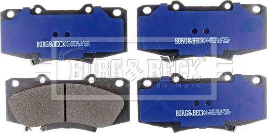 Borg & Beck BBP2286 - Kit de plaquettes de frein, frein à disque cwaw.fr