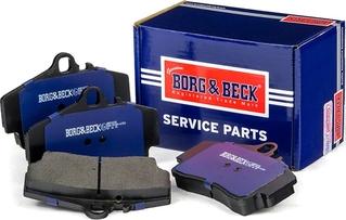 Borg & Beck BBP2235 - Kit de plaquettes de frein, frein à disque cwaw.fr