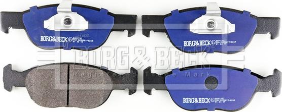 Borg & Beck BBP2237 - Kit de plaquettes de frein, frein à disque cwaw.fr