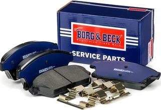 Borg & Beck BBP2228 - Kit de plaquettes de frein, frein à disque cwaw.fr