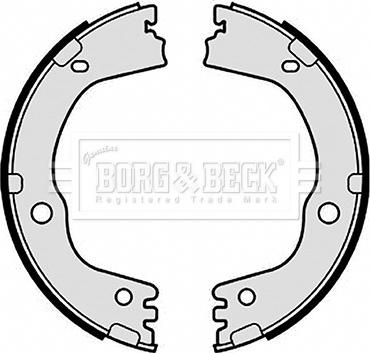 Borg & Beck BBS6512 - Jeu de mâchoires de frein, frein de stationnement cwaw.fr