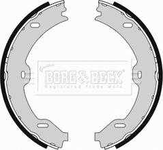 Borg & Beck BBS6393 - Jeu de mâchoires de frein, frein de stationnement cwaw.fr