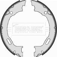 Borg & Beck BBS6363 - Jeu de mâchoires de frein, frein de stationnement cwaw.fr