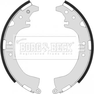 Borg & Beck BBS6307 - Jeu de mâchoires de frein cwaw.fr