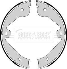 Borg & Beck BBS6373 - Jeu de mâchoires de frein, frein de stationnement cwaw.fr