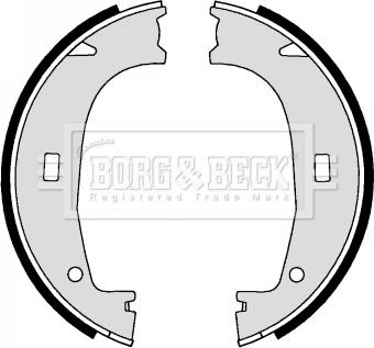 Borg & Beck BBS6246 - Jeu de mâchoires de frein, frein de stationnement cwaw.fr