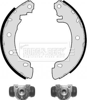 Borg & Beck BBS1036K - Jeu de mâchoires de frein cwaw.fr