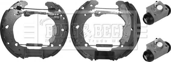 Borg & Beck BBS1153K - Jeu de mâchoires de frein cwaw.fr