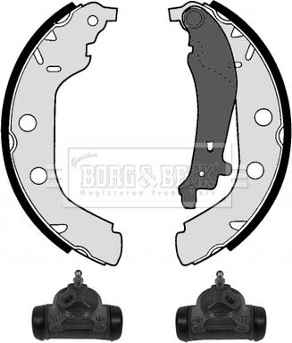 Borg & Beck BBS1117K - Jeu de mâchoires de frein cwaw.fr