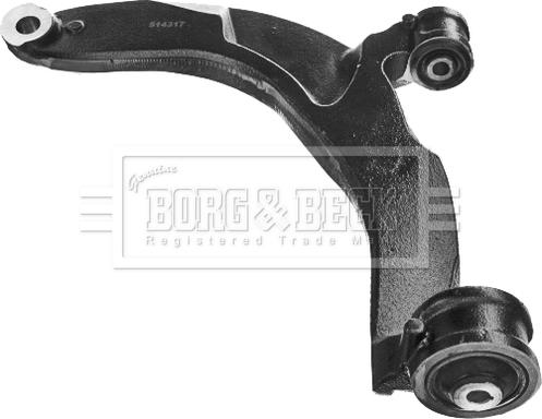 Borg & Beck BCA7529 - Bras de liaison, suspension de roue cwaw.fr