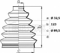 Borg & Beck BCB6314 - Joint-soufflet, arbre de commande cwaw.fr