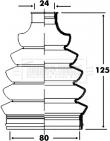 Borg & Beck BCB2364 - Joint-soufflet, arbre de commande cwaw.fr