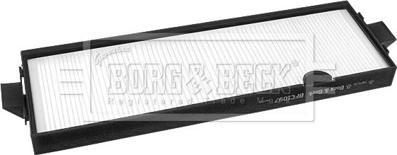 Borg & Beck BFC1097 - Filtre, air de l'habitacle cwaw.fr