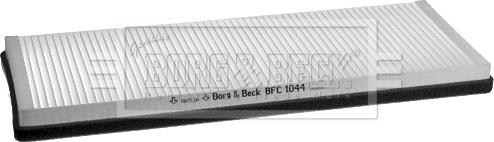 Borg & Beck BFC1044 - Filtre, air de l'habitacle cwaw.fr