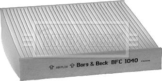 Borg & Beck BFC1040 - Filtre, air de l'habitacle cwaw.fr