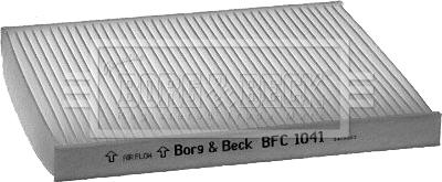 Borg & Beck BFC1041 - Filtre, air de l'habitacle cwaw.fr