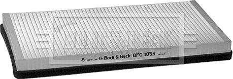 Borg & Beck BFC1053 - Filtre, air de l'habitacle cwaw.fr