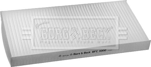 Borg & Beck BFC1000 - Filtre, air de l'habitacle cwaw.fr