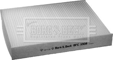 Borg & Beck BFC1008 - Filtre, air de l'habitacle cwaw.fr