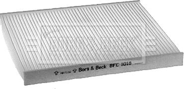 Borg & Beck BFC1018 - Filtre, air de l'habitacle cwaw.fr