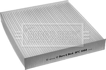 Borg & Beck BFC1088 - Filtre, air de l'habitacle cwaw.fr