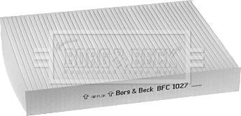 Borg & Beck BFC1027 - Filtre, air de l'habitacle cwaw.fr