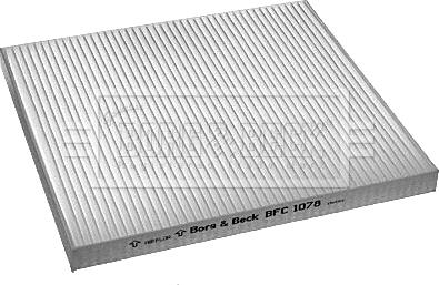 Borg & Beck BFC1078 - Filtre, air de l'habitacle cwaw.fr