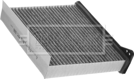 Borg & Beck BFC1166 - Filtre, air de l'habitacle cwaw.fr