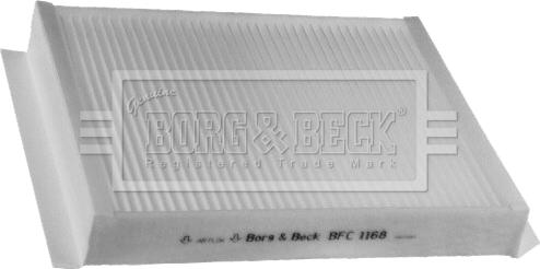 Borg & Beck BFC1168 - Filtre, air de l'habitacle cwaw.fr