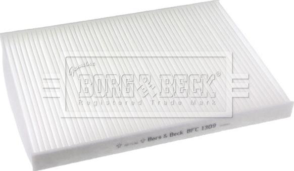 Borg & Beck BFC1309 - Filtre, air de l'habitacle cwaw.fr