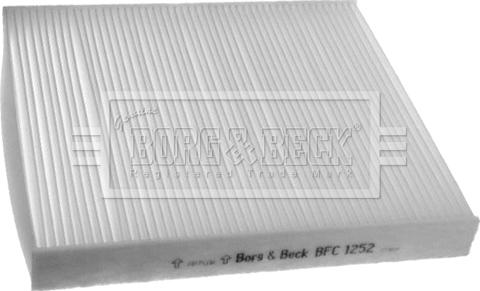 Borg & Beck BFC1252 - Filtre, air de l'habitacle cwaw.fr