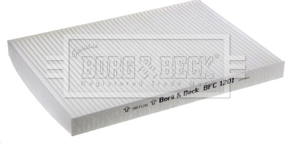 Borg & Beck BFC1201 - Filtre, air de l'habitacle cwaw.fr