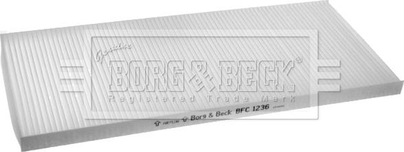 Borg & Beck BFC1236 - Filtre, air de l'habitacle cwaw.fr