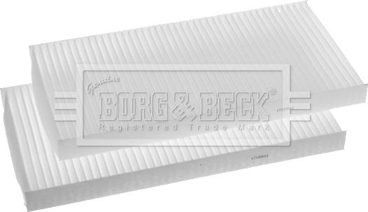 Borg & Beck BFC1238 - Filtre, air de l'habitacle cwaw.fr