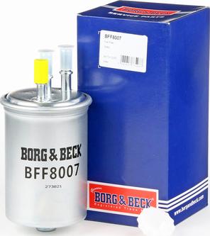 Borg & Beck BFF8007 - Filtre à carburant cwaw.fr