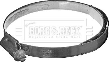 Borg & Beck BHC1006S - Bride de fixation, gaine de suralimentation cwaw.fr