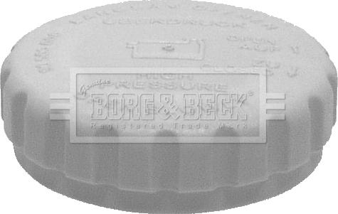 Borg & Beck BRC68 - Bouchon, réservoir de liquide de refroidissement cwaw.fr