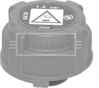 Borg & Beck BRC109 - Bouchon, réservoir de liquide de refroidissement cwaw.fr