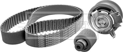 Borg & Beck BTK1000 - Kit de distribution cwaw.fr