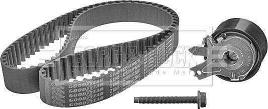 Borg & Beck BTK1014 - Kit de distribution cwaw.fr