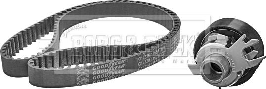 Borg & Beck BTK1022 - Kit de distribution cwaw.fr