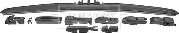 Borg & Beck BW20H.10 - Balai d'essuie-glace cwaw.fr