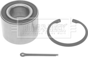 Borg & Beck BWK451 - Kit de roulements de roue cwaw.fr