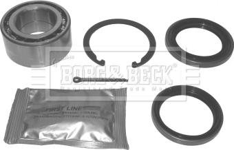 Borg & Beck BWK576 - Kit de roulements de roue cwaw.fr