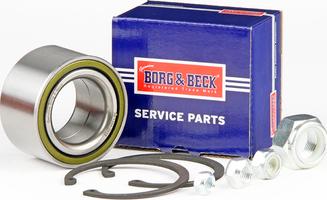 Borg & Beck BWK081 - Kit de roulements de roue cwaw.fr