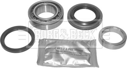 Borg & Beck BWK157 - Kit de roulements de roue cwaw.fr